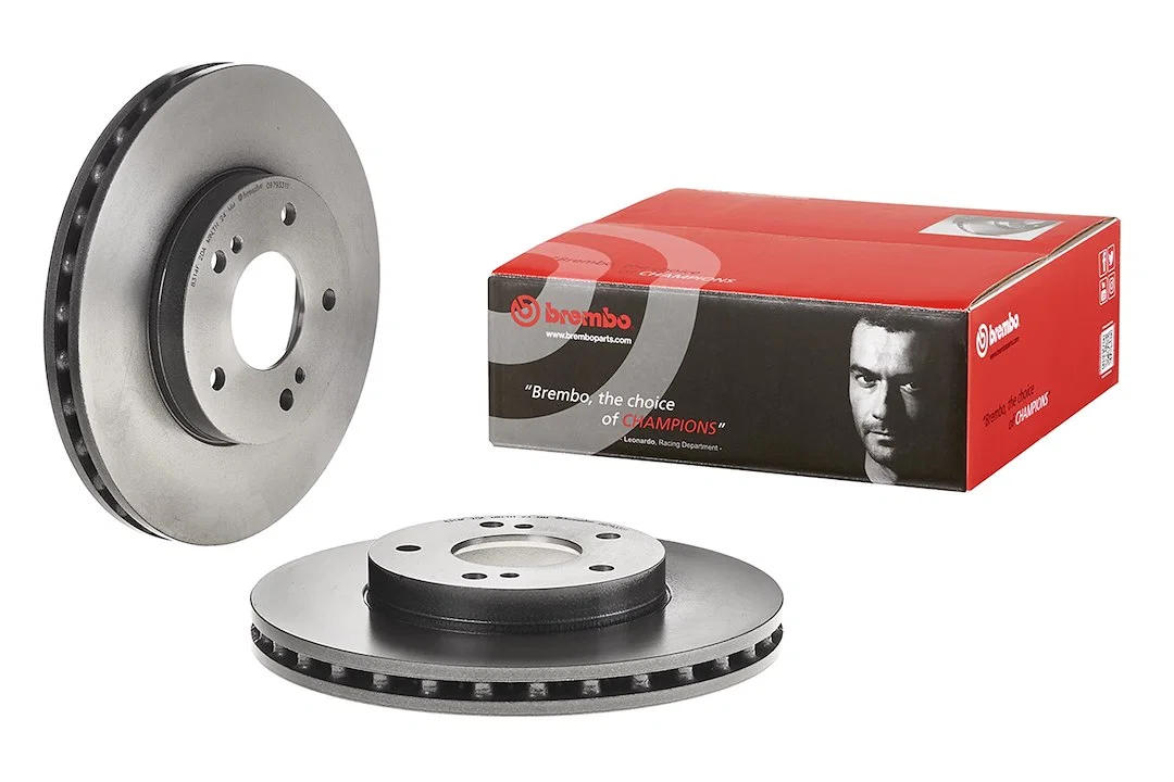 09793311C02 – BREMBO Brake Rotor, Vented One Piece Design Wheel Bolt Pattern 5 x 114.3 Millimeter 280 Millimeter Diam...